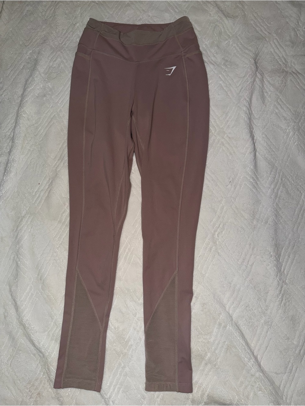 Gymshark Mauve-Tone Sculpting High-Waist Leggings